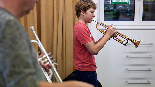 Trompetenunterricht